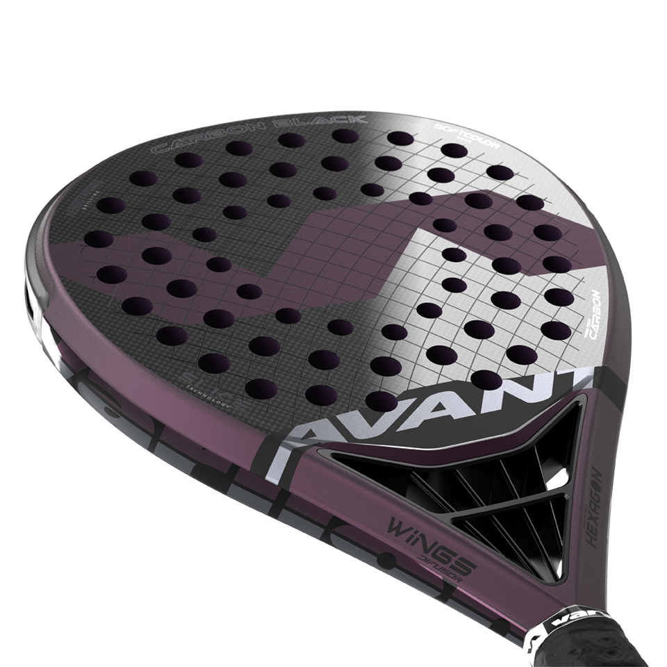 RAQUETE DE PADEL VARLION AVANT CARBON BLACK
