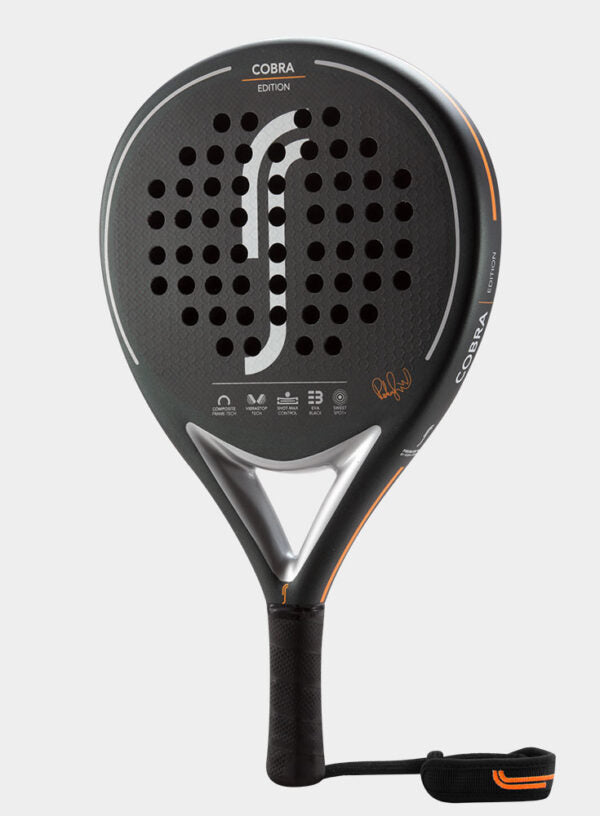 RAQUETES DE PADEL COBRA EDITION - BLACK/GREEN/ORANGE