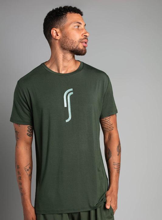 CAMISETA CLÁSSICA – VERDE ESCURO